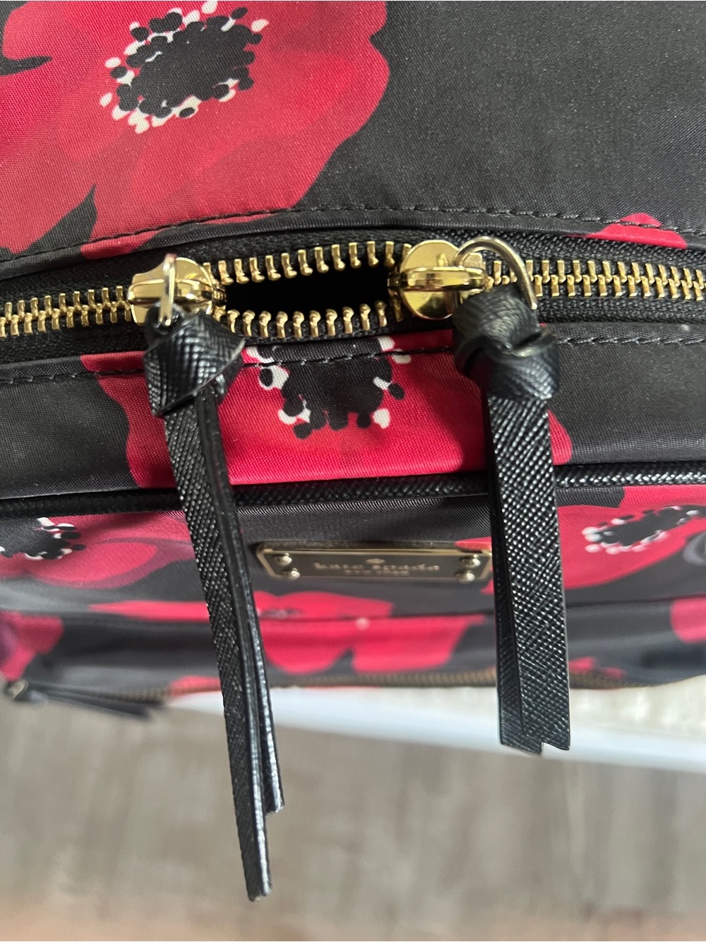 Kate Spade New York Wilson Road Poppy Bradley Backpack. - Picture 6 of 12
